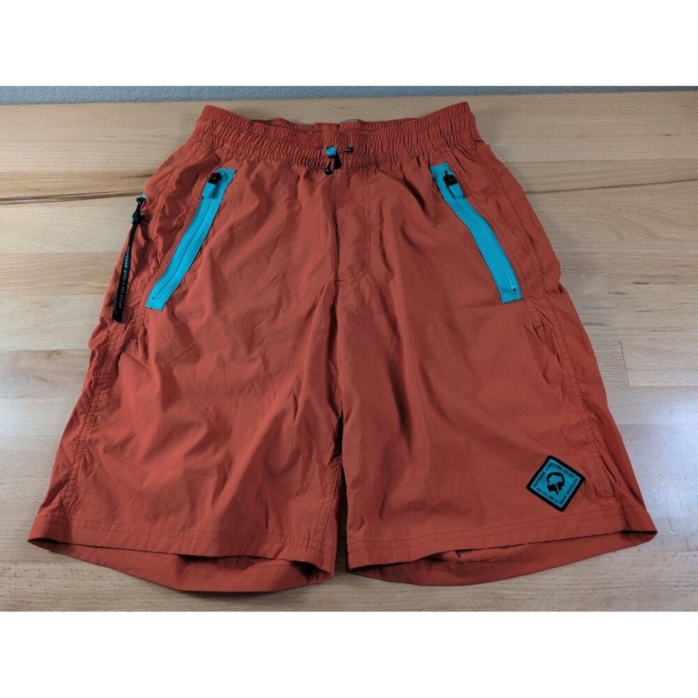 REI Co-Op Outdoor Afro Orange Shorts Mens XS Trail Outdoors Hiking Climbing